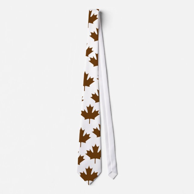 Gravata Tie de folha de Maple (Frente)