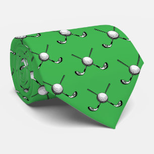 Gravata Tie de Golf Personalizado - Coletor de Clubhouse P