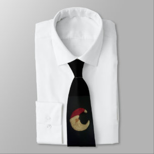 GRAVATA TIE DE NATAL PERSONALIZADO DA MOA PAPAI NOEL