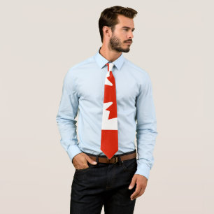 Gravata Tie de Sinalizador Canadá