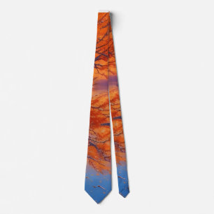 Gravata Tie do Designer, designs originais, natureza color