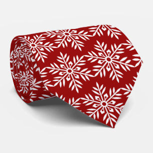 Gravata Tie dos Flocos de Neve do inverno
