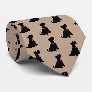 Gravata Tie, escocês, de desenho animado