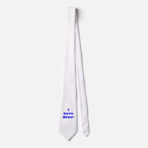 Gravata Tie I Love Blue