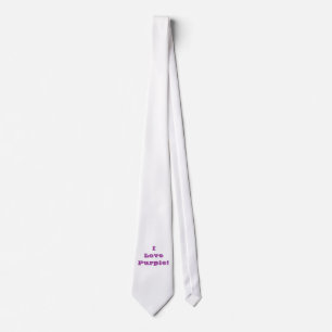 Gravata Tie I Love Purple