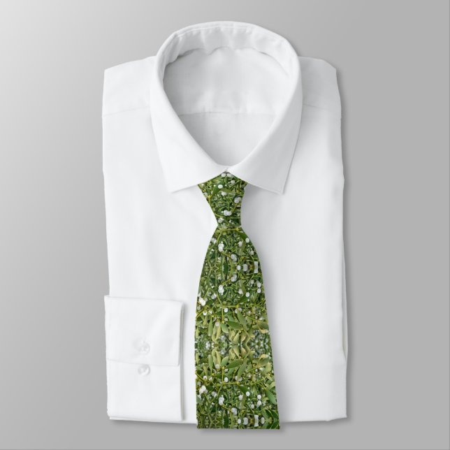 Gravata Tie Mistletoe masculino (Amarrado)