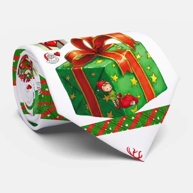 Gravata Tie Natal (Rolled)
