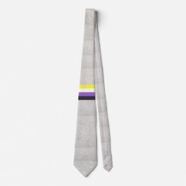 Gravata Tie Pride Não Binário Arco-Íris LGBTI