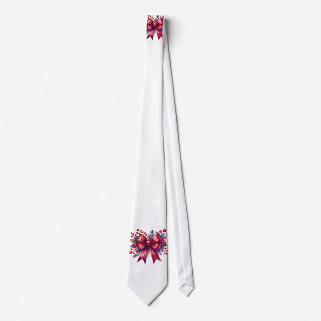 Gravata tie red ribbon  (Frente)