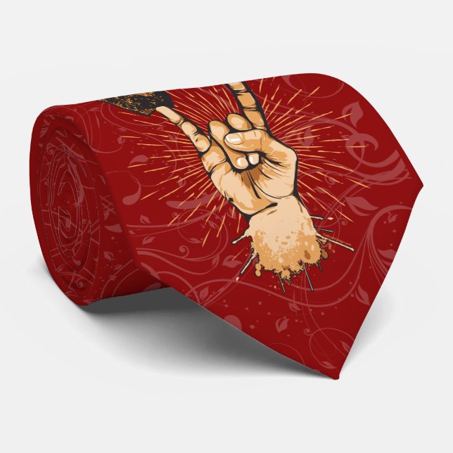 Gravata Tie Rock and Roll Neck (Rolled)