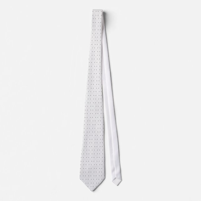 Gravata Tie Spider - Branco (Frente)