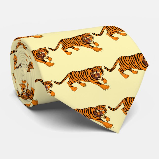 Gravata Tigre (Rolled)