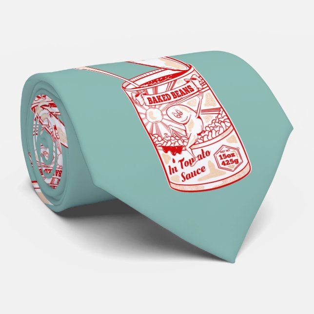 Gravata Tin de feijão cozido (Rolled)