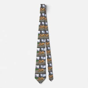 Gravata Tiny Toadstools Macro Tie