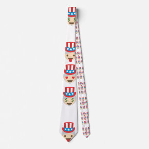 Gravata tio sam emoji menswear mens nectie