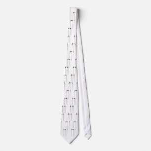 Gravata Toda a cor do laço BW/own das armas