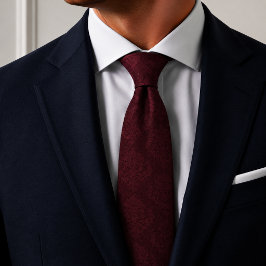 Gravata Tom Burgundy Marrom Tom sobre Tom