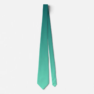 Gravata Tons de Azul Turquesa Verde Mar Aquamarine