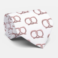 Torção de Pretzel Salgado Rosa