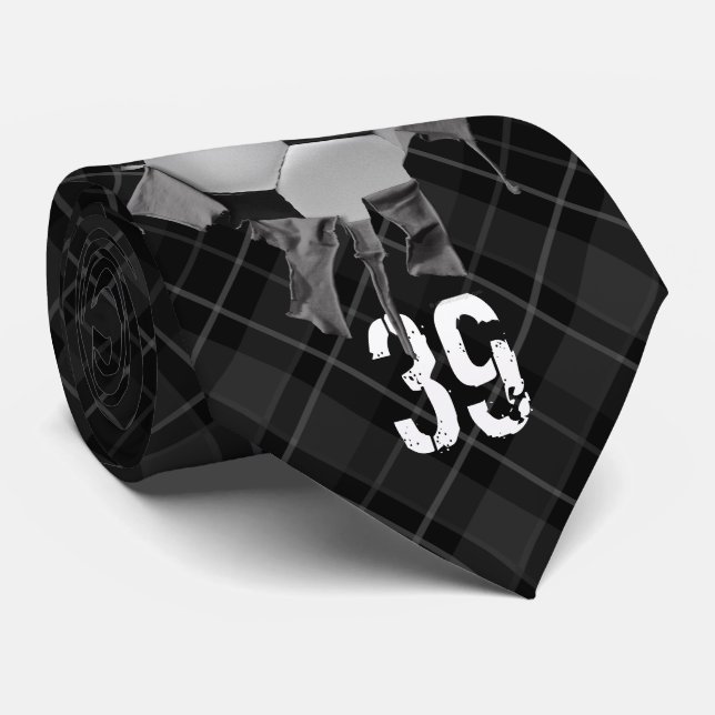 Gravata Torn Soccer (personalizado) (Rolled)