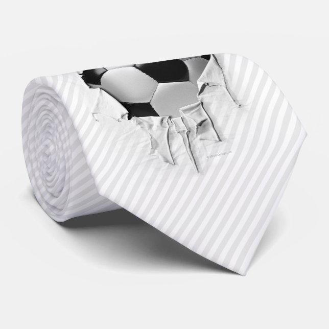 Gravata Torn Soccer Tie (Rolled)