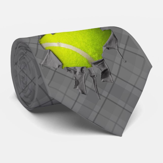 Gravata Torn Tênis Neck Tie (Rolled)