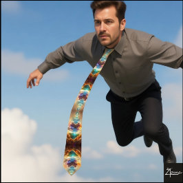 Gravata Torneio de Pescoço com explosão nuclear