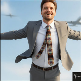 Gravata Torneio de Pescoço com explosão nuclear