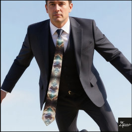 Gravata Torneio de Pescoço com explosão nuclear