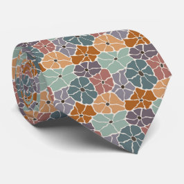 Gravata Torneio De Pescoço De Primavera Floral Retro