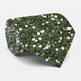 Gravata Torneio de Pescoço Verde de Espargo de Ombre sofis