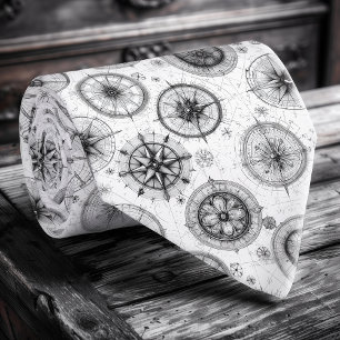 Gravata Torneio de Rosa de Compass Náutico