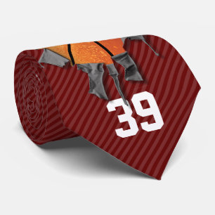 Gravata Torno de Basquete (escuro/personalizado)