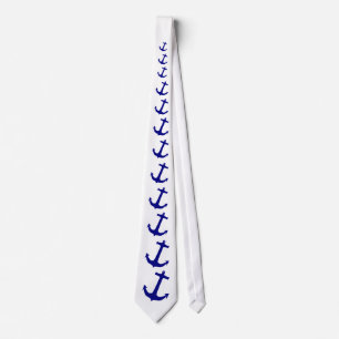 Gravata Torre Anchor Azul