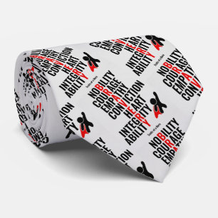 Gravata Traços de um Herói