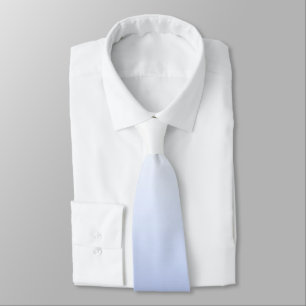 Gravata Traje de Noivo com Efeito Ombre Azul e Branco em A