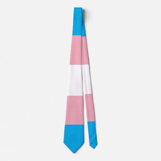 Gravata Transgender Pride Flag (Frente)