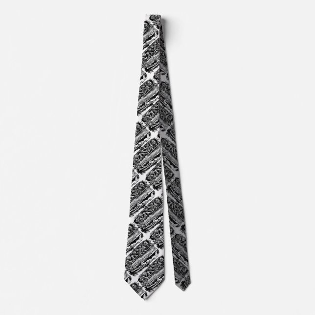 Gravata Transportadora Carl Vinson Tie Neck Tie (Frente)