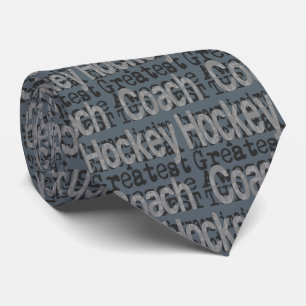 Gravata Treinador de Hockey Extraordinaire