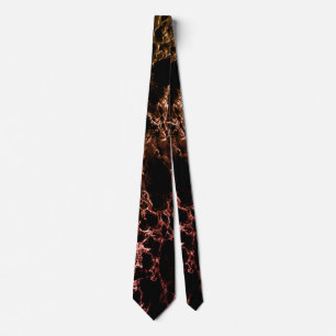 Gravata Trendy Black Marble Fire Stone - Empresário