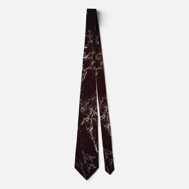 Gravata Trendy Dark Marble Stone - Elegante (Frente)
