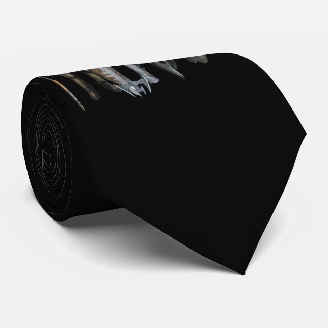 Gravata Três cavaleiros (Rolled)