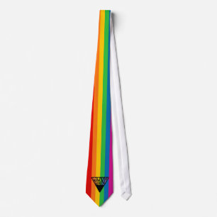 Gravata Triângulo Amigável com gay