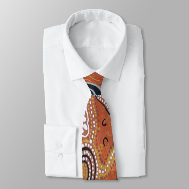 Gravata Tribal Land Aboriginal Tie (Amarrado)