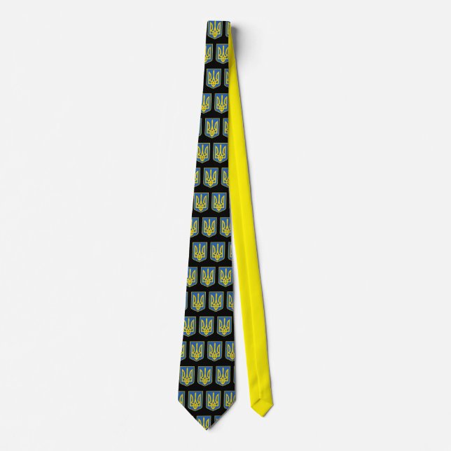 Gravata Trident da Ucrânia (Frente)