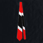 Gravata Trinidad and Tobago<br><div class="desc">Este produto da loja do material de Trini caracteriza a bandeira nacional vermelha, branca e preta de Trinidad & de Tobago. Igualmente visite nosso homepage das lojas para ver outros imagens e gráficos legal e excitando de Trini criados apenas para você! A bandeira de Trinidad & de Tobago foi selecionada...</div>