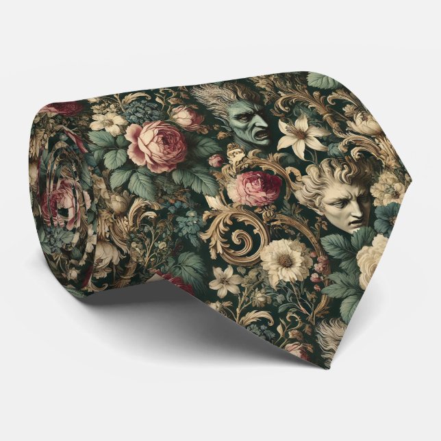 Gravata Tristeza em Qualquer Língua - Vitoriano Gótico (Rolled)