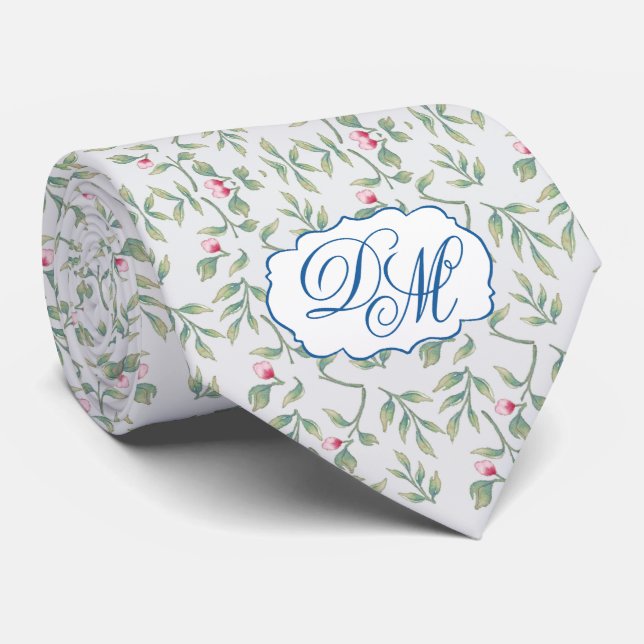 Gravata Tropical Breeze Wedk Keepsasak Tie (Rolled)