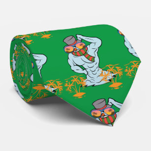 Gravata Tropical Snowman Tropical Thunder_Cove