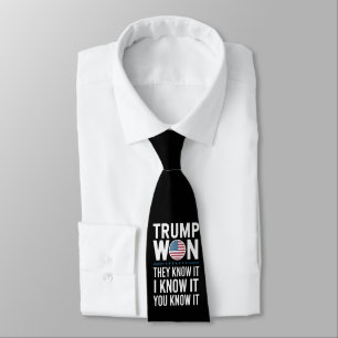 Gravata Trump Ganhou Eles Sabem Disso 2024 47º Presidente 